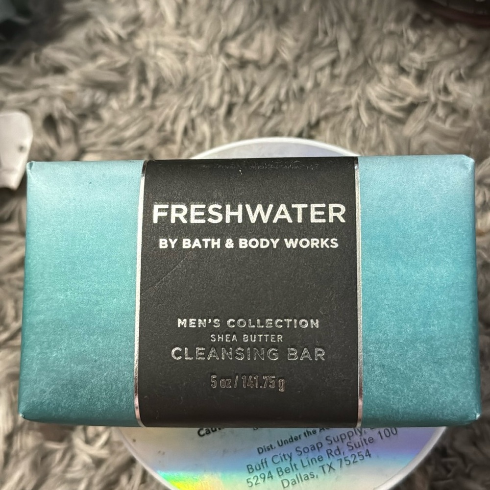 Freshwater Shea Butter Cleansing Bar Bath and Body Works